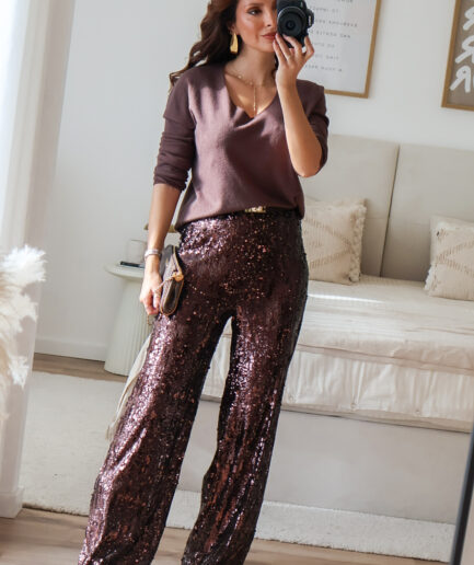 Calças Lantejoulas