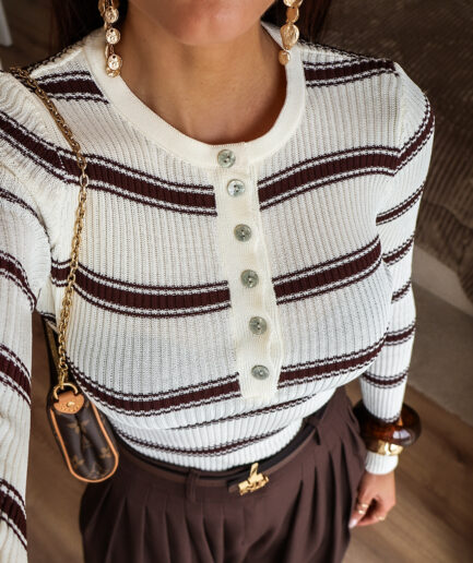 Camisola Malha Riscas