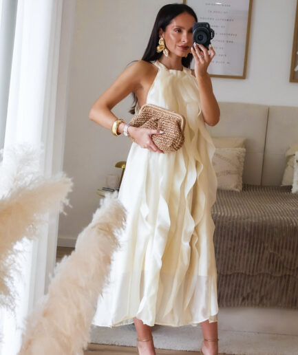 Vestido Ethereal Ruffle