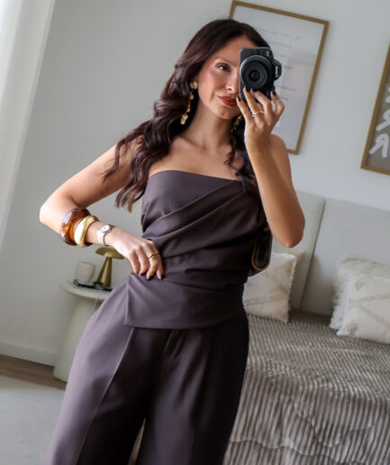 Conjunto Cai Cai Drapeado & Calças