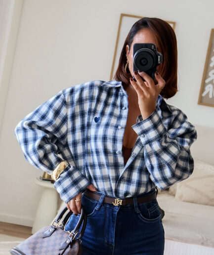 Camisa Blue Heart