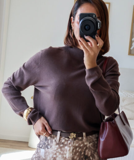 Camisola Brown Essential
